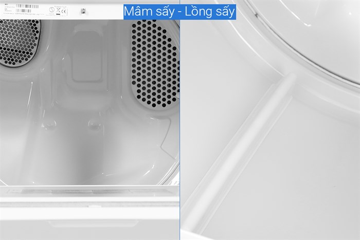 Máy sấy thông hơi Whirlpool 15 kg 3LWED4815FW0 Màu Trắng