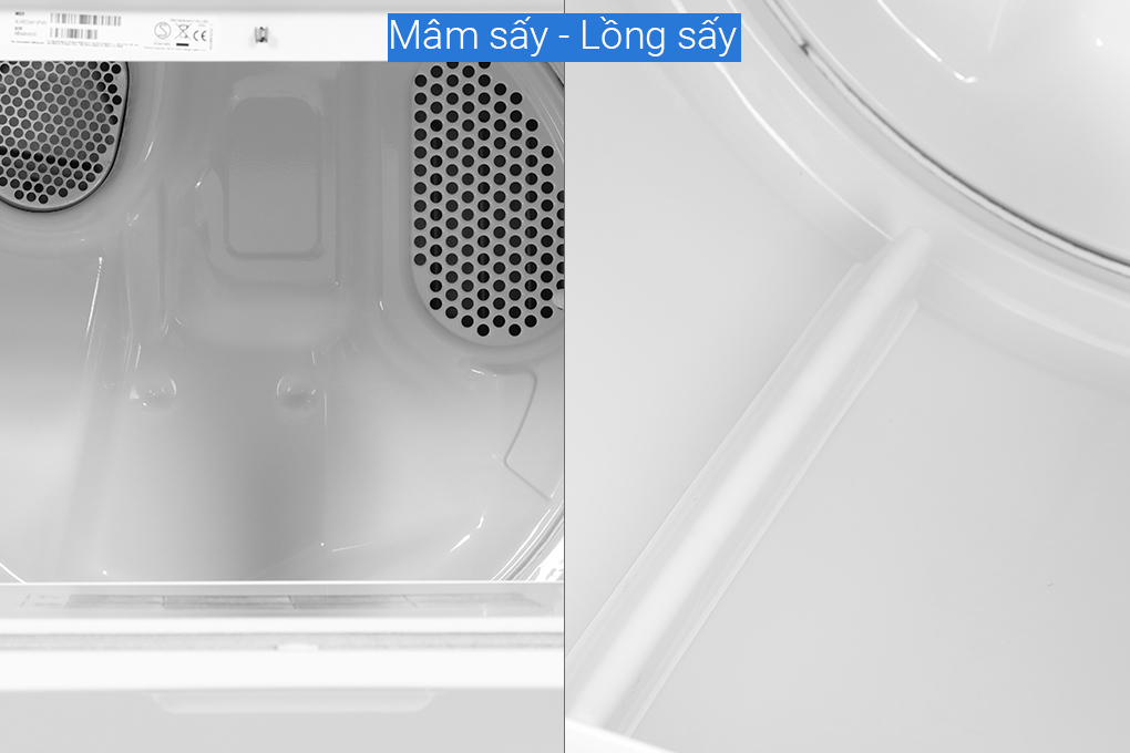 Máy sấy thông hơi Whirlpool 15 kg 3LWED4815FW0 Màu Trắng