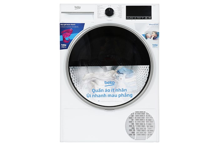 Máy sấy ngưng tụ Beko 9 kg B3T4319W Màu Trắng