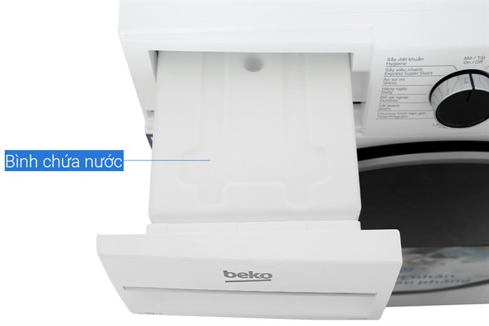 Máy sấy ngưng tụ Beko 9 kg B3T4319W Màu Trắng