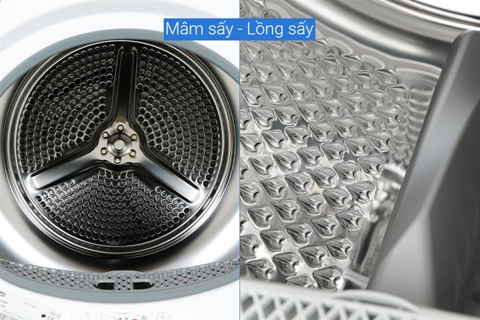 Máy sấy ngưng tụ Beko 9 kg B3T4319W Màu Trắng