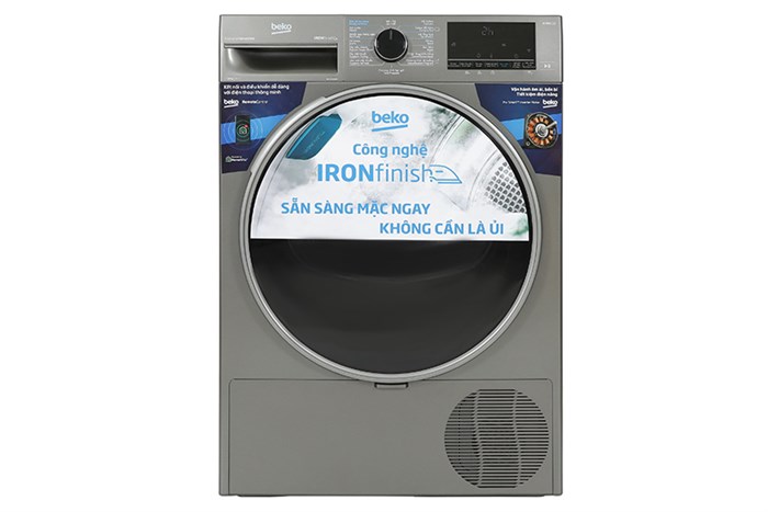 Máy sấy bơm nhiệt Beko 10 kg B5T4429WM Màu Xám