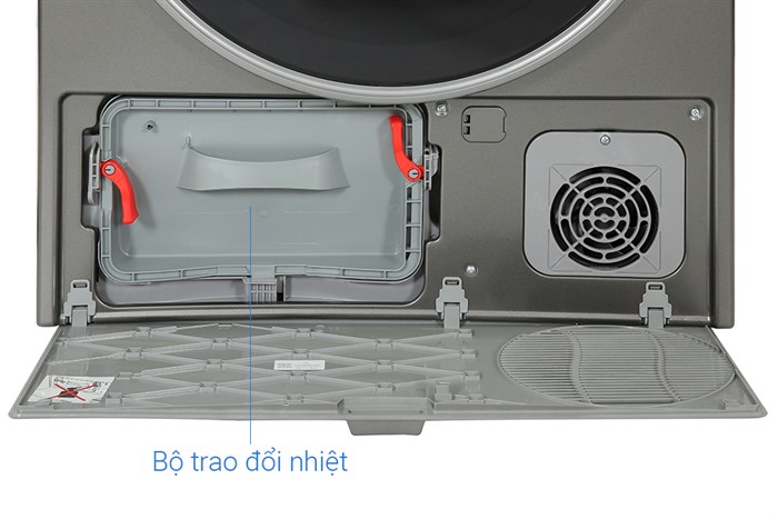 Máy sấy bơm nhiệt Beko 10 kg B5T4429WM Màu Xám