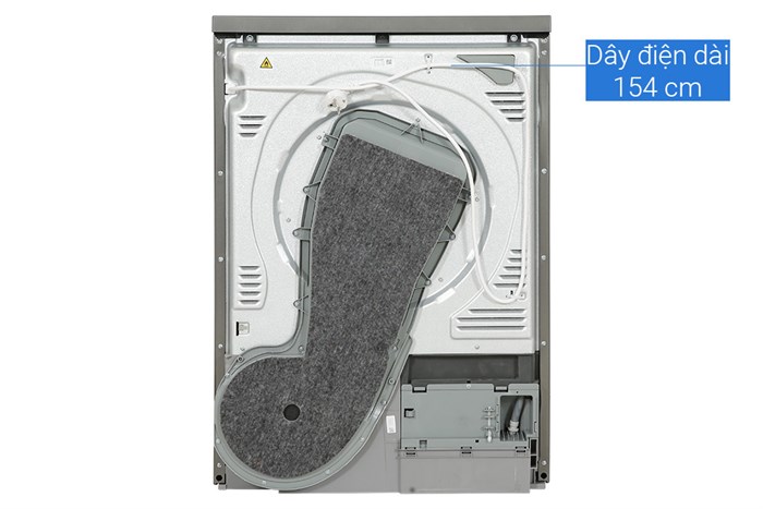 Máy sấy bơm nhiệt Beko 10 kg B5T4429WM Màu Xám