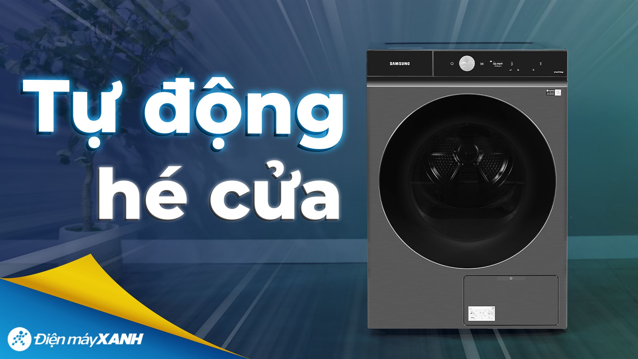 Máy sấy bơm nhiệt Samsung Bespoke AI 17 kg DV17B9750CV/SV