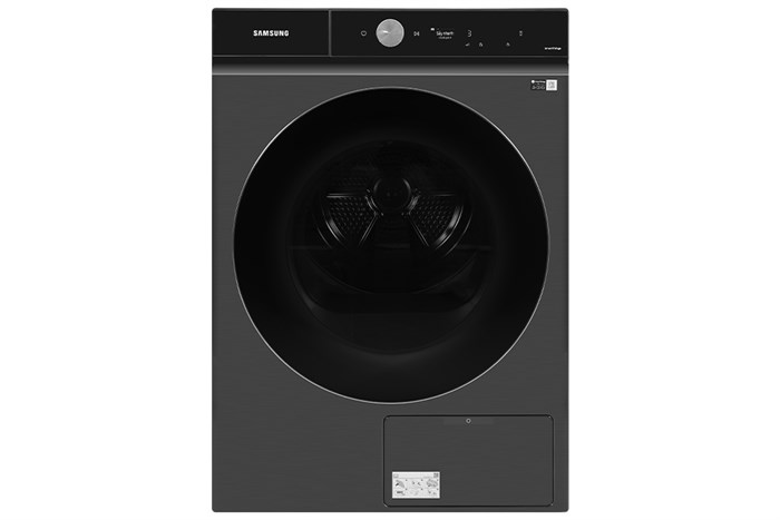 Máy sấy bơm nhiệt Samsung Bespoke AI 17 kg DV17B9750CV/SV Màu Đen