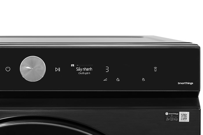 Máy sấy bơm nhiệt Samsung Bespoke AI 17 kg DV17B9750CV/SV Màu Đen