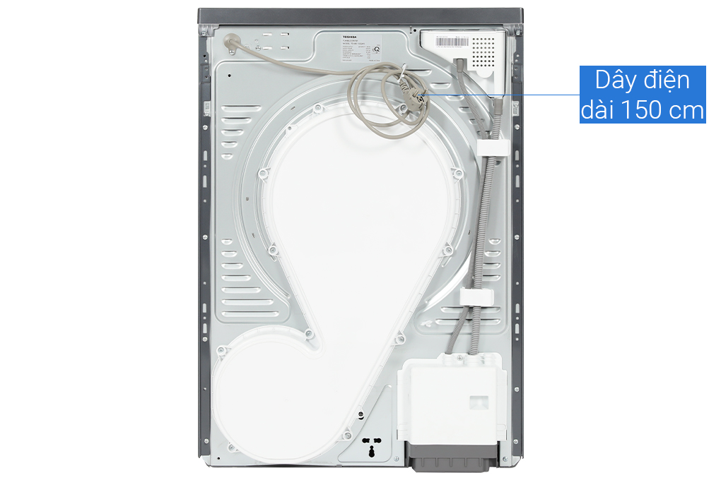Máy sấy bơm nhiệt Toshiba 10 kg TD-BK110GHV(MK) Màu Xám