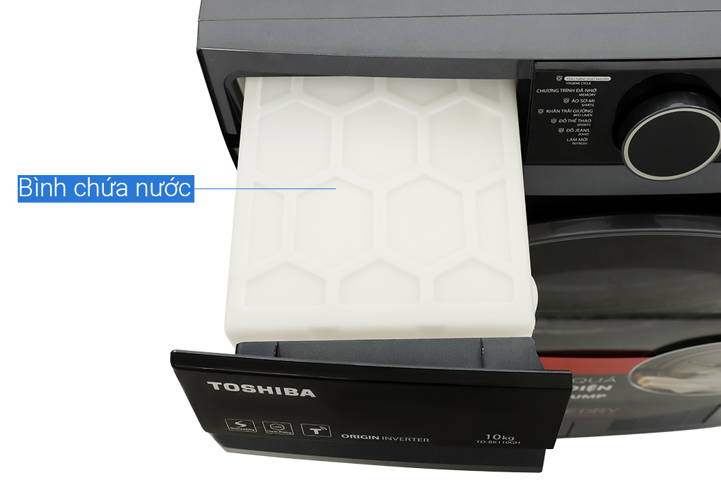 Máy sấy bơm nhiệt Toshiba 10 kg TD-BK110GHV(MK) Màu Xám
