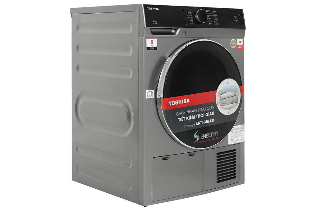 Máy sấy ngưng tụ Toshiba 8 kg TD-K90MEV(SK) Màu Xám đậm