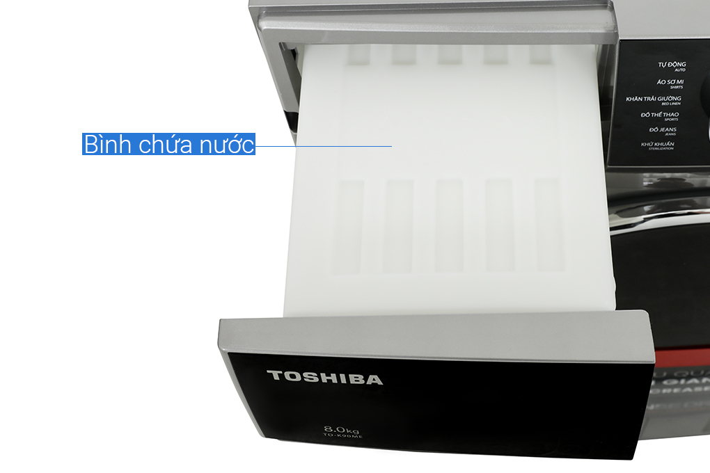 Máy sấy ngưng tụ Toshiba 8 kg TD-K90MEV(SK) Màu Xám đậm