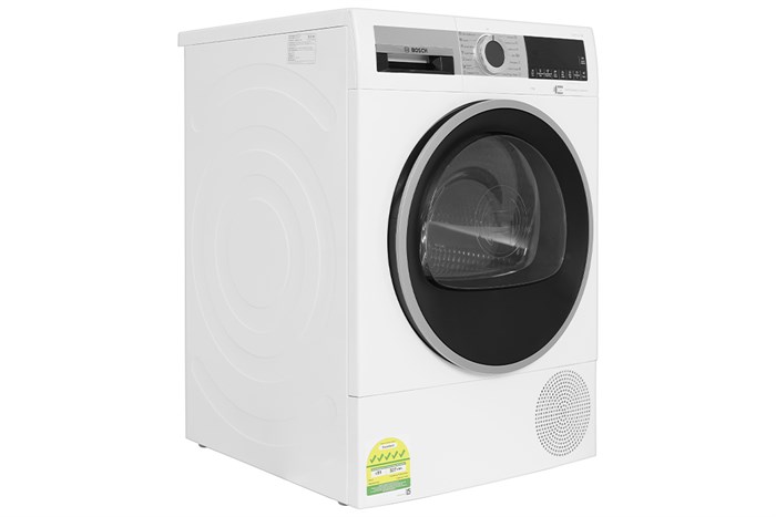 Máy sấy bơm nhiệt Bosch 9 kg WQG24570SG Màu Trắng