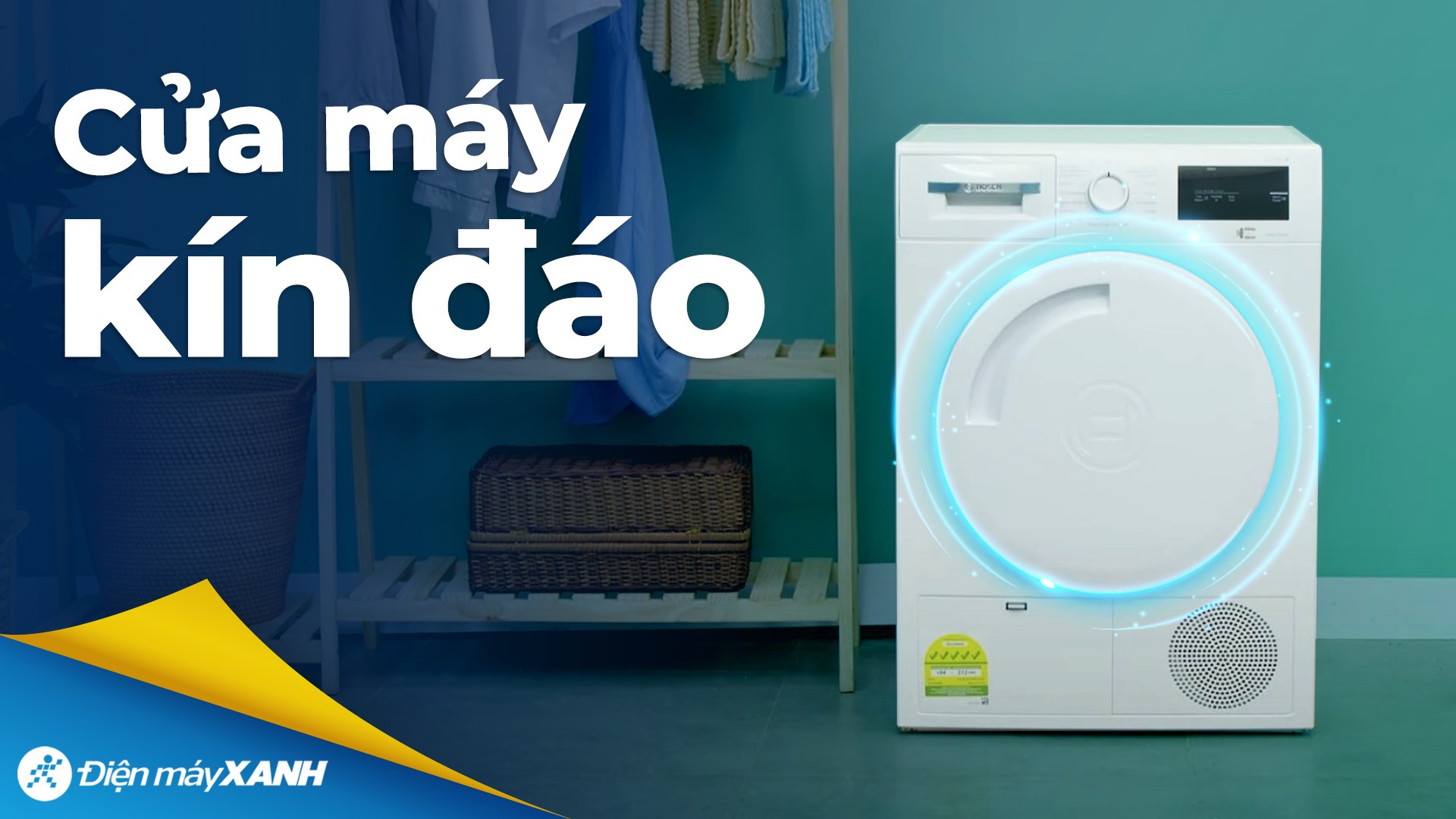 Máy sấy bơm nhiệt Bosch 8 kg WTH83028SG