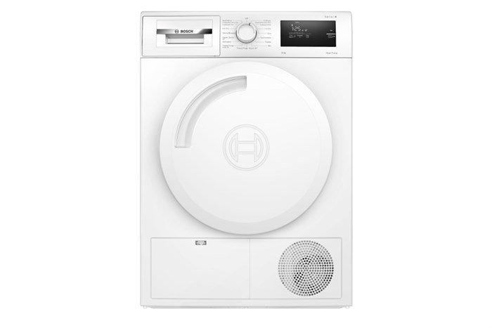 Máy sấy bơm nhiệt Bosch 8 kg WTH83028SG Màu Trắng