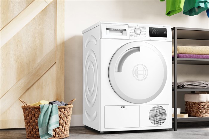 Máy sấy bơm nhiệt Bosch 8 kg WTH83028SG Màu Trắng