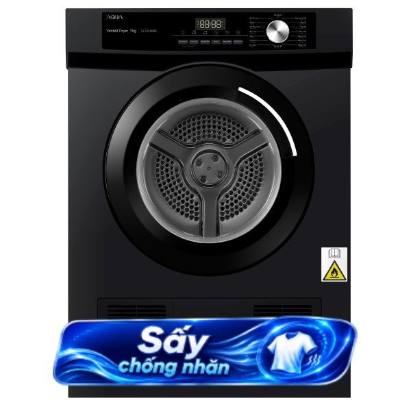 Máy sấy thông hơi Aqua 9 Kg AQH-V901K PS