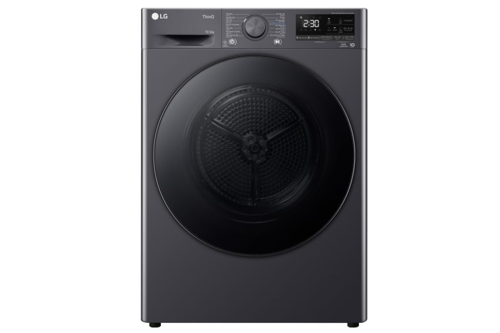 Máy sấy bơm nhiệt LG 10.5 kg DVHP50M Màu Đen