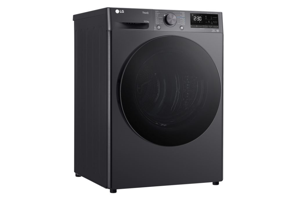 Máy sấy bơm nhiệt LG 10.5 kg DVHP50M Màu Đen