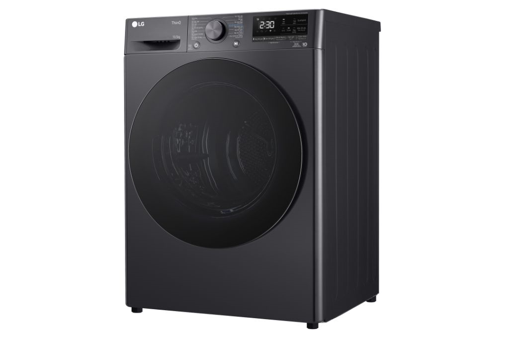 Máy sấy bơm nhiệt LG 10.5 kg DVHP50M Màu Đen