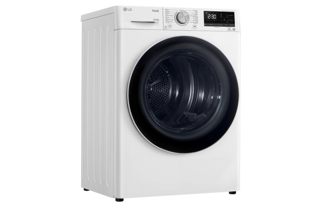 Máy sấy bơm nhiệt LG 10.5 kg DVHP50W Màu Trắng