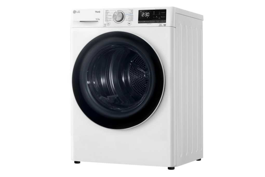Máy sấy bơm nhiệt LG 10.5 kg DVHP50W Màu Trắng