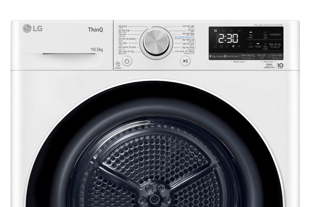 Máy sấy quần áo LG bơm nhiệt DVHP50W Máy sấy quần áo LG bơm nhiệt DVHP50W