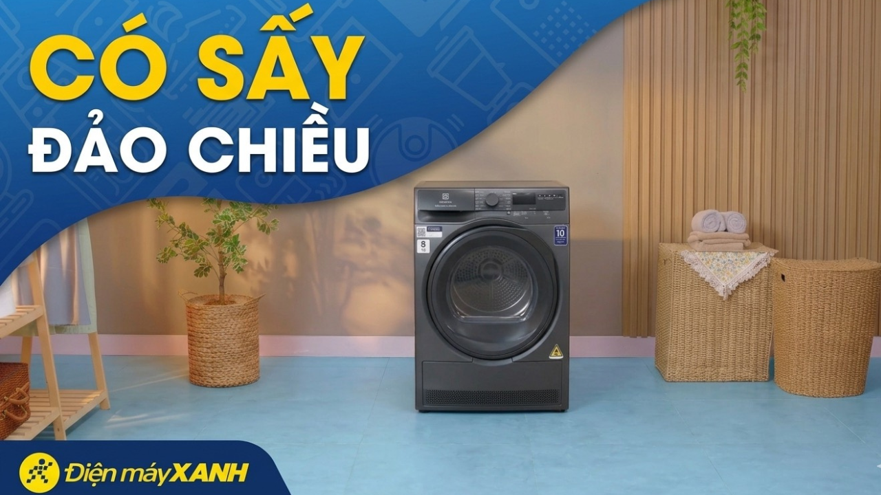 Máy sấy bơm nhiệt Electrolux UltimateCare 8 kg EDH803J5SC