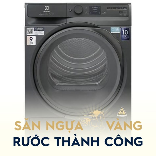 Máy sấy bơm nhiệt Electrolux 9 Kg EDH902R9SC