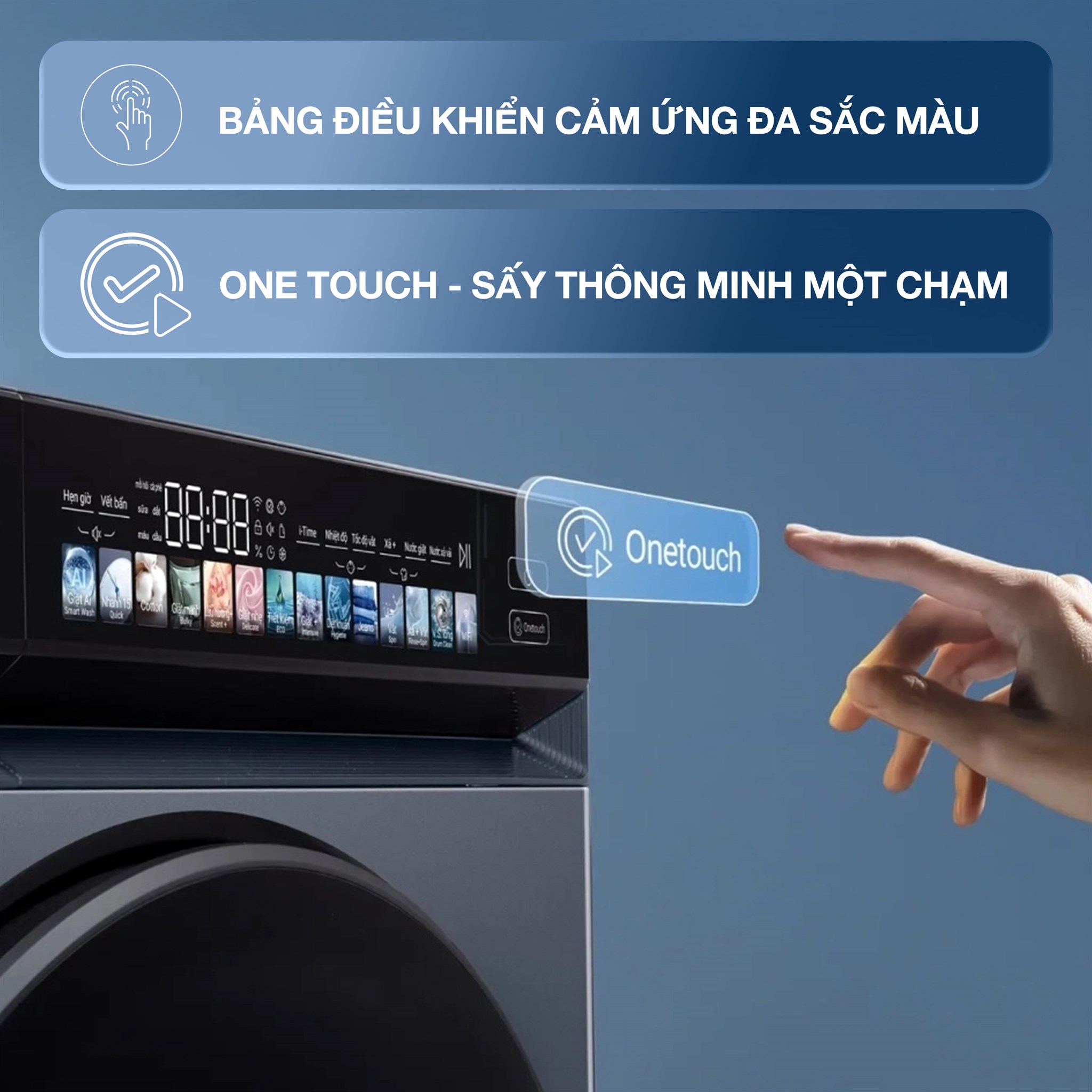 Máy sấy bơm nhiệt Haier 14 kg HD140-AR387GNU1