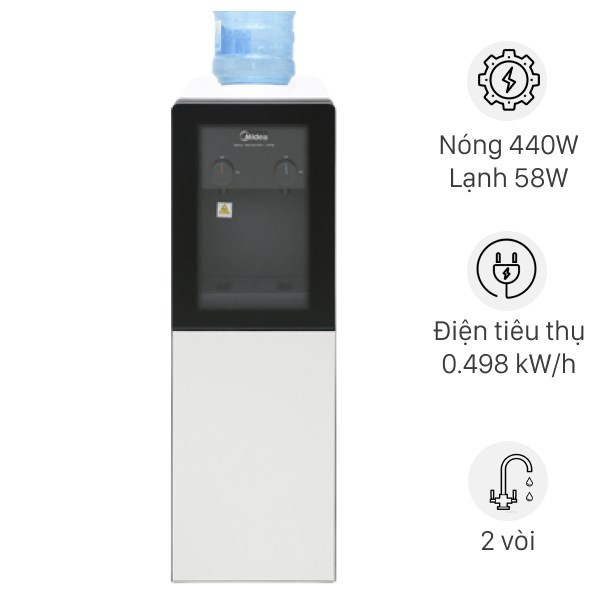 Cây Nước Nóng Lạnh Midea Yd1518S - X