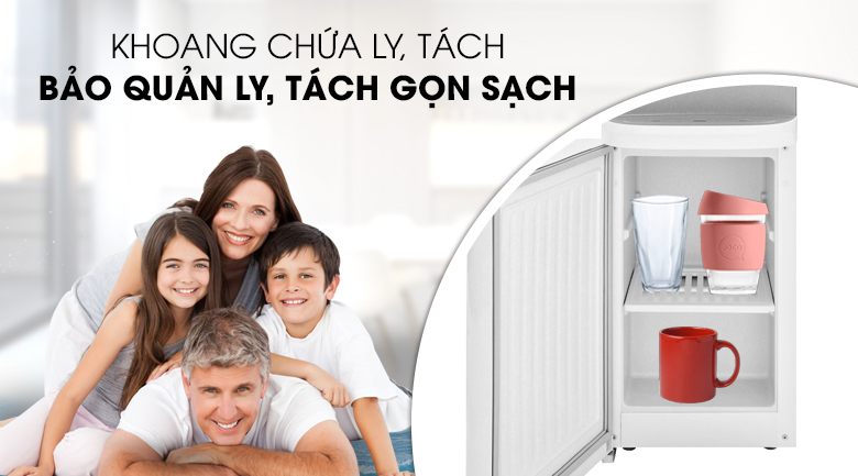 Khoang chứa ly tách