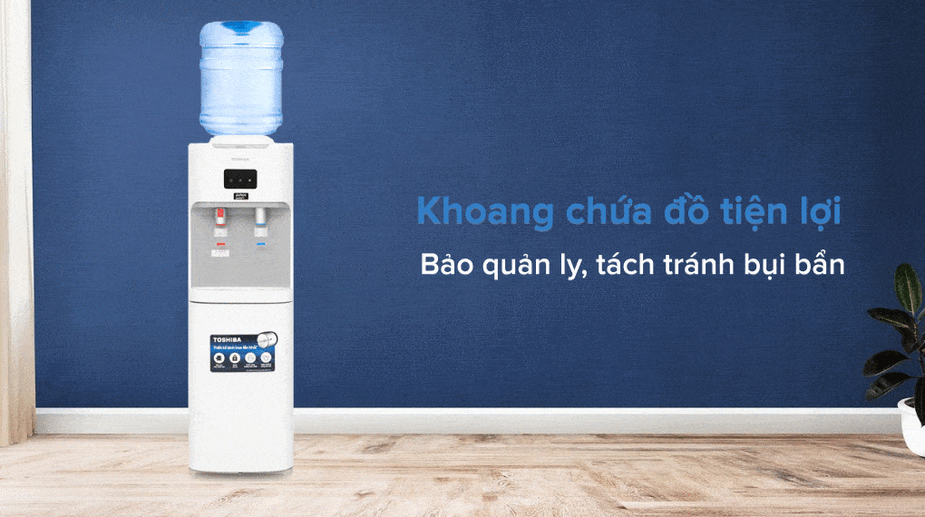 Cây nước nóng lạnh Toshiba RWF-W1664TV(W1) 670W