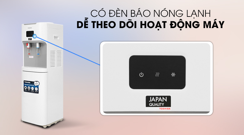 Cây nước nóng lạnh Toshiba RWF-W1664TV(W1) 670W - 12