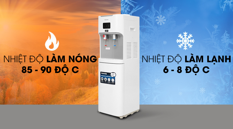 Cây nước nóng lạnh Toshiba RWF-W1664TV(W1) 670W - 14