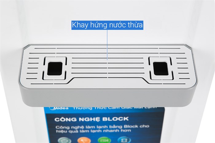 Cây nước nóng lạnh Midea YL1932S 550W Màu Trắng