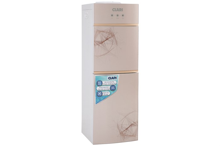 Cây nước nóng lạnh Clari YLR-5L(1010) 520W Màu Vàng đồng