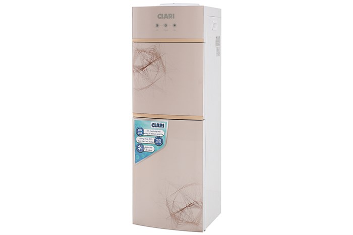 Cây nước nóng lạnh Clari YLR-5L(1010) 520W Màu Vàng đồng
