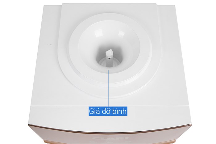 Cây nước nóng lạnh Clari YLR-5L(1010) 520W Màu Vàng đồng