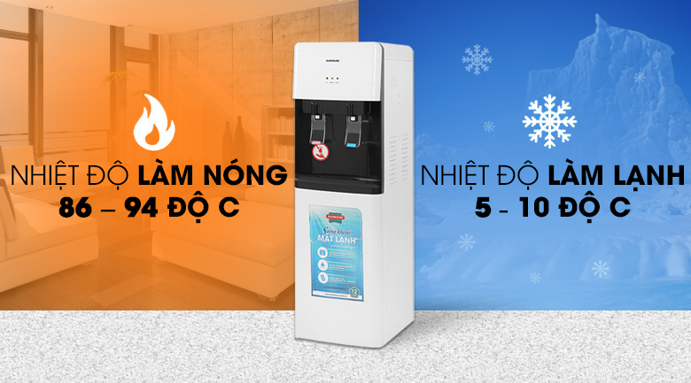 Cây nước nóng lạnh Sunhouse SHD9615 - 12