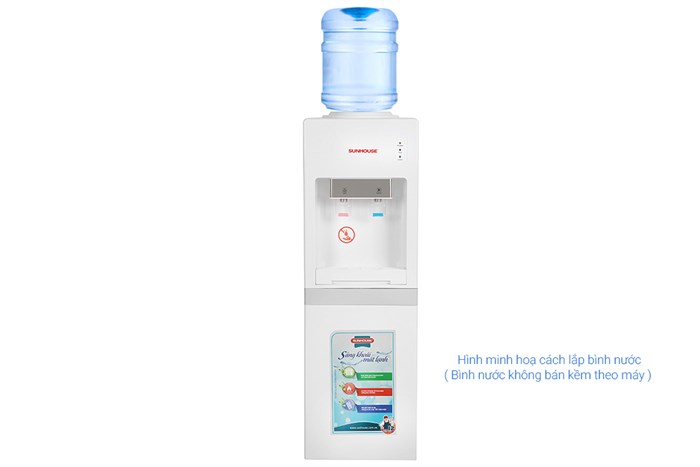 Cây nước nóng lạnh Sunhouse SHD9612 670W Màu Trắng