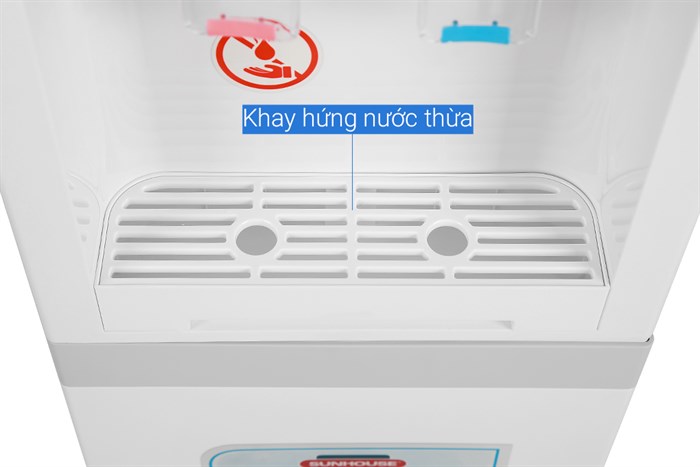 Cây nước nóng lạnh Sunhouse SHD9612 670W Màu Trắng