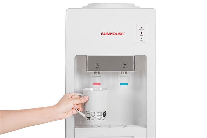 Cây nước nóng lạnh Sunhouse SHD9612 670W Màu Trắng