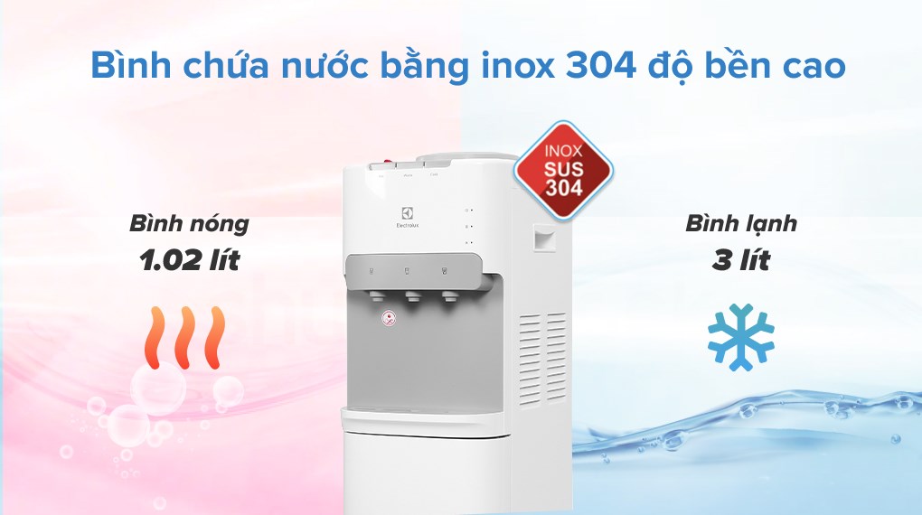 Cây nước nóng lạnh Electrolux EQALF01TXWV