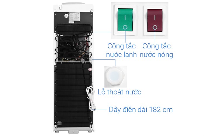 Cây nước nóng lạnh Electrolux EQALF01TXWV Màu Trắng