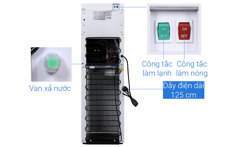 Công tắc riêng - Cây nước nóng lạnh Kangaroo KG49A3