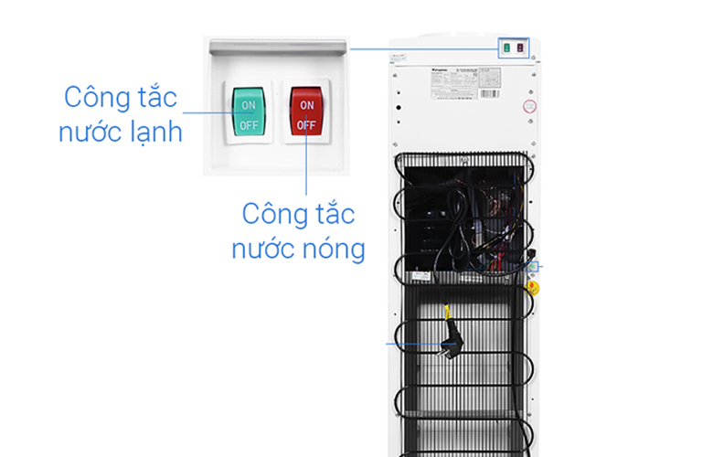 Công tắc - Cây nước nóng lạnh Kangaroo KG52A3