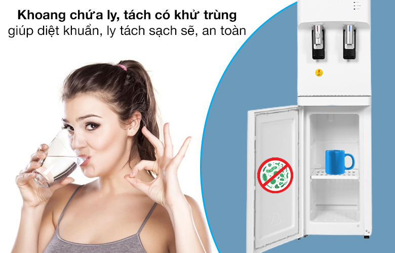 Diệt khuẩn - Cây nước nóng lạnh Kangaroo KG52A3