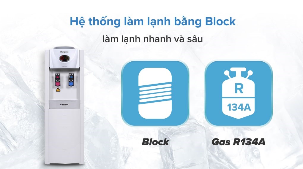 Cây nước nóng lạnh Kangaroo KG45 515W