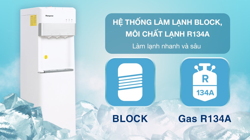 Cây nước nóng lạnh Kangaroo KG56A3 585W