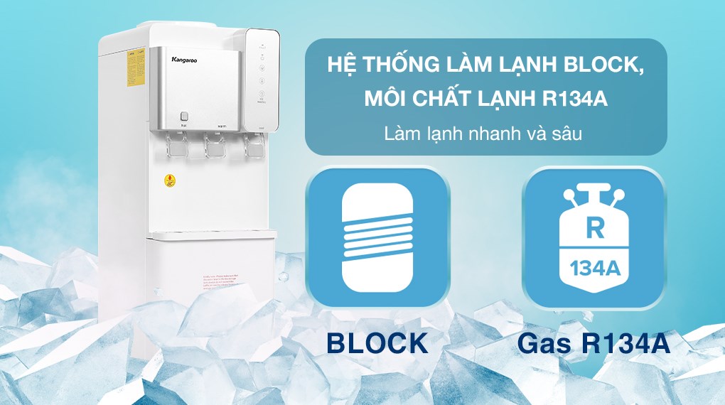 Cây nước nóng lạnh Kangaroo KG65A3 720W